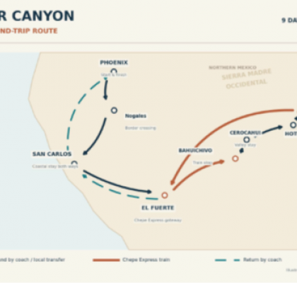 Ultimate Copper Canyon & Chepe Express Train Tour